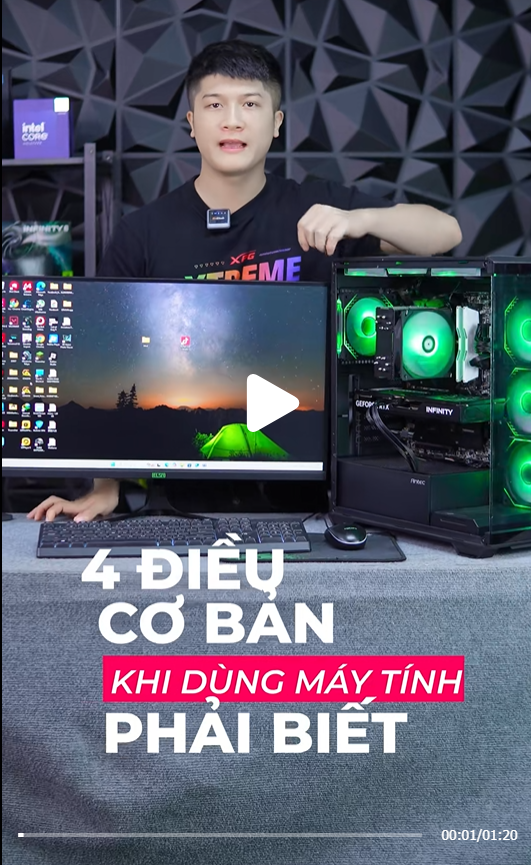 4 điều cơ bản khi dùng mày tính phải biết